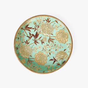 Plateaux de rangement empilables rectangulaires en MDF laqué oriental, motif floral décoratif, lavables au lave-vaisselle, faciles à nettoyer pour organiser la table - Product Image 6