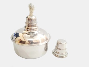 Medical Grade Stainless Steel <b>Spirit</b> Burner Zenvora Manual Dental Lab Alcohol Lamp CE Approved Surgical Dental Instruments - Product Image 3