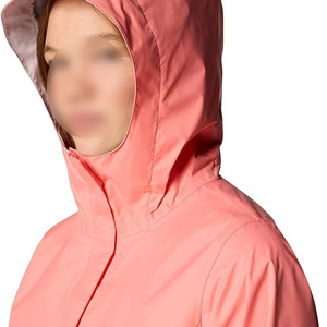 Reversible Two-Sided Solid Color Block Contrast Stand Collar Hooded Winter Windbreaker <b>Jacket</b> - Product Image 3