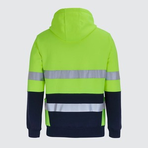 Chaqueta de Seguridad Reflectante de Alta Visibilidad Personalizada, Transpirable, de Poliéster |   Chaqueta de Trabajo Impermeable de Alta Visibilidad |   Certificado por ANSI - Product Image 1