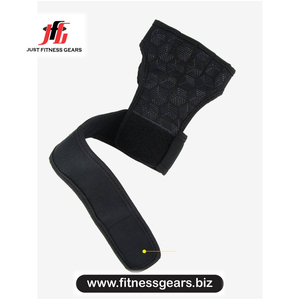 ถุงมือฟิตเนสหนัง PU สำหรับผู้ชาย ยี่ห้อ JUST FITNESS GEARS แบบครึ่งนิ้ว สำหรับยกน้ำหนัก ออกกำลังกาย สายรัดข้อมือปรับได้ น้ำหนักเบา แห้งเร็ว - Product Image 4