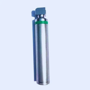 Laryngoscope en acier inoxydable, ensemble de 10 lames à fibres optiques, Mac Miller, 3 poignées, CE Classe I, instrument chirurgical réutilisable - Product Image 2
