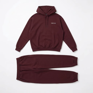 Conjuntos Deportivos de Felpa 100% Algodón para Mujer, con Capucha, Corte Ajustado, Transpirables, Ecológicos, para Invierno, Venta al Por Mayor - Product Image 4