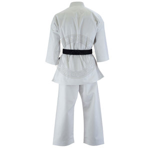 Uniforme de Karate Personalizado con Logotipo Frontal, 100% Algodón, Ligero, Ecológico, de Alta Calidad, Talla Adulto, Último Diseño - Product Image 3