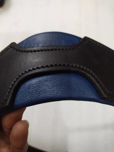 High Quality Blue Padding with Blue <b>Crystal</b> For Leather Horse Halter With SS Fitting Available At Factory Direct Price - Product Image 4