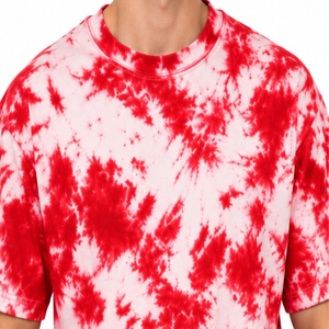 Men <b>Tie</b> Dye T Shirt Premium Soft Breathable Trendy Comfortable Short Sleeve O-Neck Regular Fit Cotton Breathable Fabric For Wear - Product Image 4