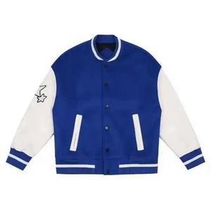 Nouvelle Veste d'extérieur design Letterman en 100% Laine Broderie Polaire Hiver, Veste universitaire personnalisée OEM en Coton pour Hommes - Product Image 6