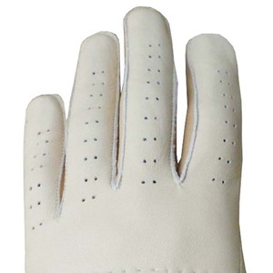 Guantes de Golf Blancos de Piel de Cabretta para Mano Derecha con Agarre, Transpirables, para Deportes al Aire Libre, Venta al Por Mayor - Product Image 6