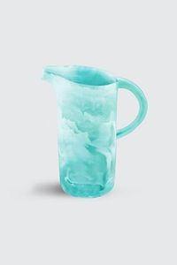 Jarra de Resina de Color Verde, Diseño Retro con Patrón de Mármol, Jarra Resistente para Bebidas, para Fiestas y Uso Doméstico, de 7 a 9.9 Pulgadas de Altura - Product Image 3