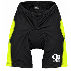 Pantalones Cortos de Ciclismo Acolchados Antibacterianos Personalizados OEM para Hombre, Transpirables, de Secado Rápido, con Almohadilla de Gel 3D, Spandex/Poliéster, Ajustados - Product Image 1
