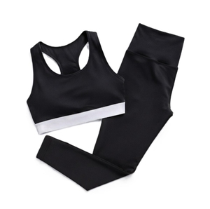 Conjunto Deportivo Rosa: Sujetador Deportivo y Leggings de Cintura Alta, Ropa Deportiva sin Costuras, Top Corto, Conjunto a Juego, Transpirable, con Logotipo Personalizado - Product Image 6