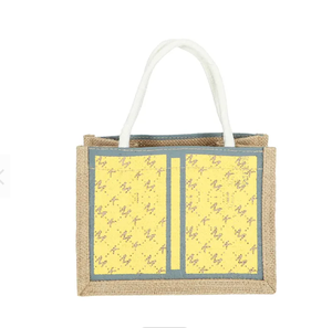 Sac en jute robuste avec deux poignées ouvertes pour une utilisation réutilisable et durable, unisexe, acheter directement auprès du fournisseur au prix d'usine - Product Image 3