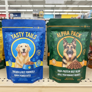 Bolsa de plástico Mylar resellable a prueba de olores, bolsa de embalaje de aluminio para alimentos de perros y Mascotas - Product Image 3