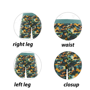 Shorts de sport décontractés pour hommes, grandes tailles, en Spandex/Polyester, séchage rapide, respirants, légers, pour l'été, taille élastique - Product Image 4
