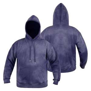 Sudadera con capucha personalizada para hombre, estilo vintage, desgastada, con efecto lavado ácido, salpicaduras de pintura y descolorida por el sol, de forro polar para invierno, estilo streetwear. - Product Image 1