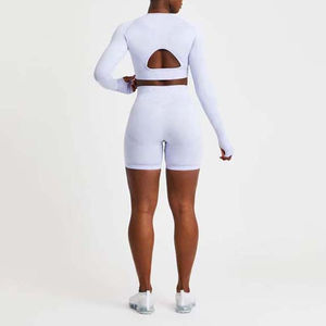 Shorts Deportivos Ligeros para Mujer, 100% Algodón, Elásticos en 4 Direcciones, Transpirables, de Secado Rápido, Cintura Elástica, Personalizables OEM - Product Image 3