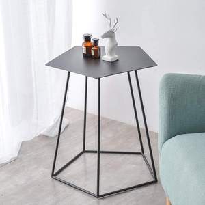 Pentagon <b>Side</b> <b>Table</b> Modern Living Room <b>Sofa</b> <b>Side</b> Accent <b>Table</b> - Product Image 6