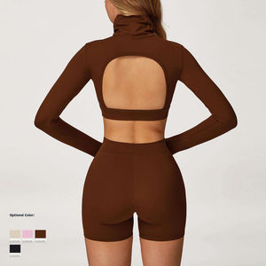 Conjuntos de yoga nuevos para mujer, ropa deportiva suave y transpirable, sujetador deportivo con leggings a la última moda, conjunto de yoga a precio económico. - Product Image 3