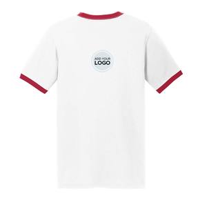 Camisetas Ringer de punto sencillo con ribete - Product Image 1