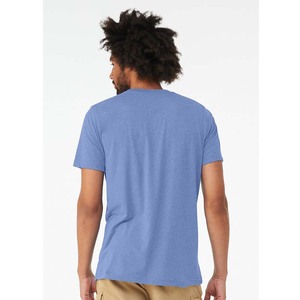 T-shirt respirant à séchage rapide 100% coton à col rond et manches courtes, coupe classique pour homme - Product Image 2