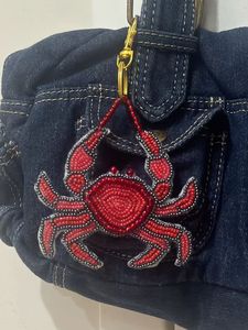 Luxury Eco-Friendly Handmade Decorative Embroidered Beaded <b>Keychain</b> for Handbags Wallets Keys - Product Image 2