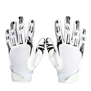 Guantes de Fútbol Americano de Cuero Personalizados Profesionales con Pantalla Táctil, Resistentes al Viento, Unisex, con Servicio OEM ODM, la Mejor Calidad - Product Image 2