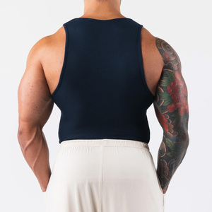 Camisetas de Compresión de Alta Calidad, Talla Grande, Estilo Deportivo, de Algodón y Spandex, Personalizadas para Hombre, Ajustadas - Product Image 4