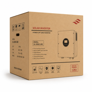 Caja de Cartón de Grado Industrial Resistente para Inversor Solar - Product Image 1