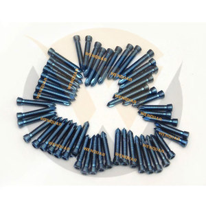 Tornillo Autoperforante de Bloqueo Azul Titanio para Placas LCP de 5.0 mm, Instrumentos Ortopédicos de Calidad de Exportación para Cirugía de Implantes Óseos - Product Image 2