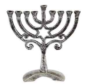 Candelabro de Acero Inoxidable Hecho a Mano, Duradero, Menorah, Chanuká, Judío, Hanukkah, 9 Ramas, Decoración para el Hogar - Product Image 4