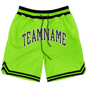 Shorts de basketball pour hommes, taille élastique, décontractés, séchage rapide, légers, respirants, coupe ample, vêtements de sport pour l'entraînement - Product Image 2