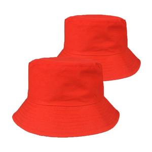 Wholesale Unisex Custom Striped Logo Cotton Breathable Outdoor Beach Sports <b>Flat</b> Top Fisherman Bucket <b>Hat</b> - Product Image 5