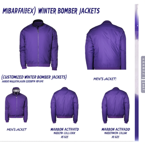 Customized Winter Bomber <b>Jackets</b> for Men-OEM Wholesale <b>Mandarin</b> <b>Collar</b> XS Size - Product Image 3