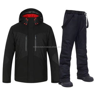 Men's High Quality Winter Waterproof Windproof Breathable Heated Zipper <b>Snowboard</b> Jacket Pants Set <b>Ski</b> Overalls Comfortable - Product Image 4