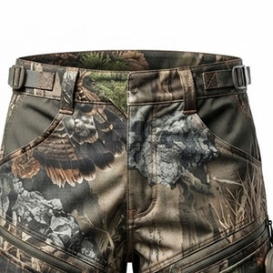 Pantalones Cortos de Caza para Hombre, Reforzados, 100% Algodón, Sólidos, Casuales, de Secado Rápido, Transpirables, Ecológicos, Resistentes al Desgarro - Product Image 5