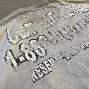 Camiseta de Hombre con Logotipo Personalizado, Estampado Vintage, 100% Algodón Jersey, 300 Gramos, Alta Calidad, Estilo Regular, Tejido con Efecto Ácido - Product Image 3