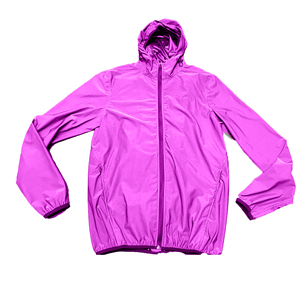 Chaqueta Cortavientos con Capucha para Hombre, Color Sólido, Cierre de Cremallera, Ropa Casual para Exteriores, Exterior de Poliéster y Nailon, Corte Regular, Chaqueta de Primavera - Product Image 3