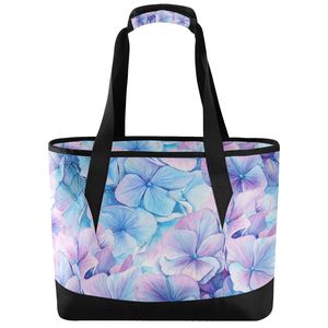 Sac isotherme floral pour le déjeuner, sac isotherme pour aliments, sac de rangement thermique pour les voyages et les pique-niques - Product Image 1