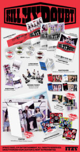 อัลบั้มต้นฉบับภาษาเกาหลีของวง ITZY - KILL MY DOUBT (รุ่นมาตรฐาน) - Product Image 3