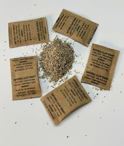 Pure Clay Mineral Desiccant for <b>Textile</b> Garments Industries Natural Biodegradable Kraft <b>Packaging</b> Anti-mold Moisture Control - Product Image 4