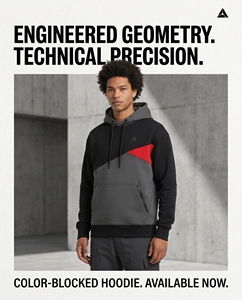 Forro Polar Unisex Personalizado OEM de 430GSM, Tejido Invertido Grueso, Spandex/Poliéster, Diseño Asimétrico de Bloques de Color 2 en 1, Ropa Urbana de Lujo - Product Image 4