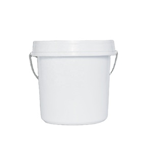 Cheap High Quality Virgin Multi-purpose PP Plastic Paint bucket empty 1Gallon With Handle From Vietnam