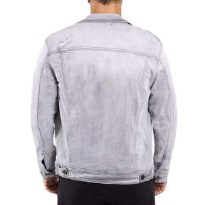 Casual <b>Men</b> <b>Denim</b> <b>Jacket</b> - Classic and Stylish Jean <b>Jacket</b> for Everyday Wear and Layering <b>Denim</b> <b>Men's</b> <b>Jackets</b> - Product Image 4