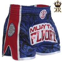 Shorts d'entraînement de Muay Thai et de MMA en soie et satin unisexe pour adultes avec logo personnalisé - Vêtements de sport d'arts martiaux