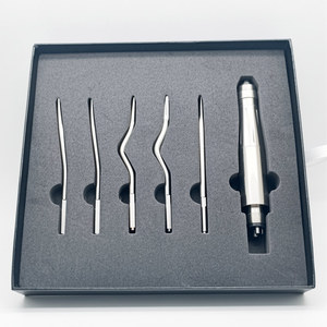 Tooth Air Turbine Dental Luxating Elevator With 5 Tips / Stainless Steel Oral Dental Extraction Surgery Instrument <b>Set</b> - Product Image 5