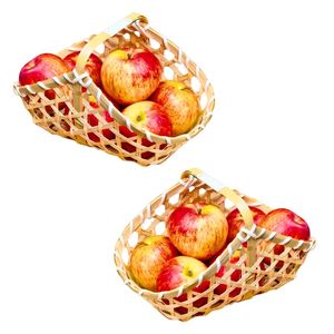 Artisan Straw BAMBOO <b>GIFT</b> <b>BASKET</b> Durable, Elegant, and <b>Gift</b>, Storage & Decorative <b>Gift</b> Hamper for Holidays - Product Image 1