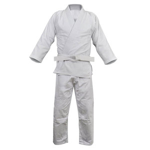 <b>Blue</b> Judo Uniform Adult Unisex 100% Cotton Durable Regular Fit Martial Arts Wear - Product Image 5