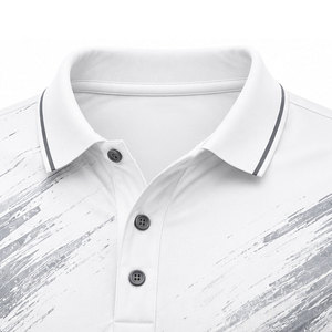 Camisetas Polo Personalizadas con Logotipo Impreso al Por Mayor a Precio Económico, Camisetas Polo Transpirables de Alta Calidad para Hombre en Tallas Grandes - Product Image 5