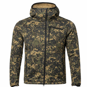 Chaqueta de Caza de Camuflaje para Hombre, de Tela Suave, Manga Larga, Resistente al Viento, para Otoño - Product Image 1