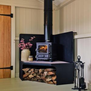 Estufa de Leña Realista con Calefacción, de Aluminio, Independiente, para Interiores y Exteriores, de Doble Uso (Leña y Carbón), sin Humo, para Invierno Rural - Product Image 3